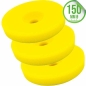 Preview: Liquid Elements Polierschwamm Centriforce 2 Medium Cut gelb 150mm 3er Set