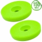 Preview: Liquid Elements Polierschwamm Centriforce V2 Soft Cut grün 150mm 2er Set