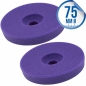 Preview: Liquid Elements Polierschwamm Centriforce V2 Sealing lila 75mm 2er Set
