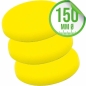 Preview: Liquid Elements Pad Man V2 Polierpad 150mm gelb 3er Set