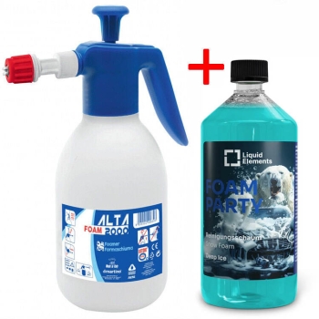 Dimartino ALTA Foam 2000 Foamer Schaumsprüher 2 Liter + Liquid Elements Foam Deep Ice 1L