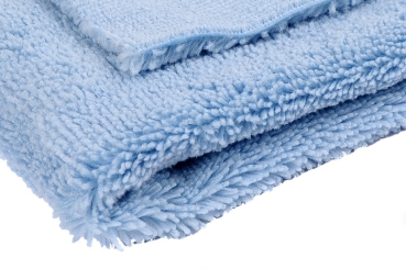 Preview: Liquid Elements Blue Breeze 2.0 Allround-Tuch 40x40cm 350GSM Nahaufnahme