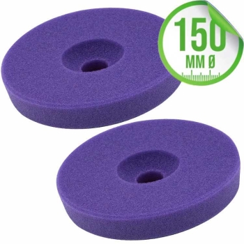 Liquid Elements Polierschwamm Centriforce V2 Sealing lila 150mm 2er Set