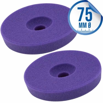 Liquid Elements Polierschwamm Centriforce V2 Sealing lila 75mm 2er Set