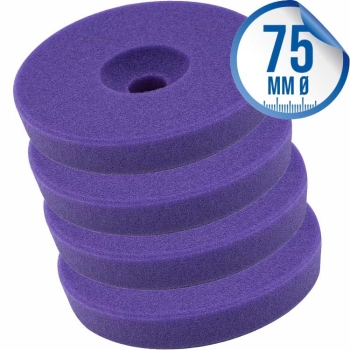Liquid Elements Polierschwamm Centriforce V2 Sealing lila 75mm 4er Set