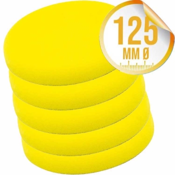 Liquid Elements Pad Man V2 Polierpad 75mm gelb 5er Set