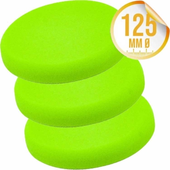 Liquid Elements Pad Man V2 Polierpad 125mm grün 3er Set