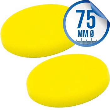 Liquid Elements Pad Man V2 Polierpad 75mm gelb 2er Set