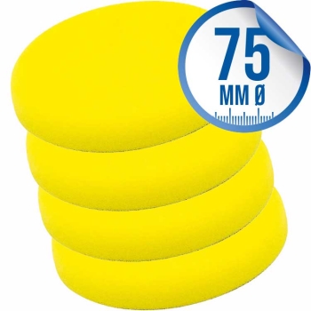 Liquid Elements Pad Man V2 Polierpad 75mm gelb 4er Set