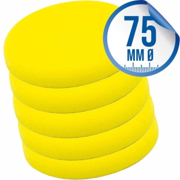 Liquid Elements Pad Man V2 Polierpad 75mm gelb 5er Set