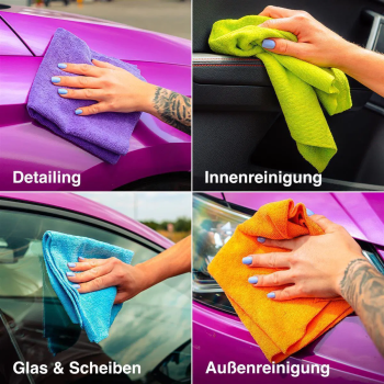 Preview: Liquid Elements Value Mikrofasertuch verschiedene Farben