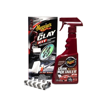 Meguiars Quik Clay Detailing System - Starter Kit Lackreinigungsset