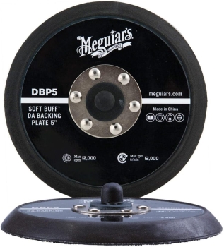 Meguiars Soft Buff DA Backing Plate 5" 127mm Stützteller für Poliermaschine mit Klett