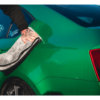 Preview: Meguiars Duo Twist Drying Towel Anwendung Seitenteil