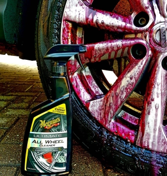 Preview: Meguiars Ultimate All Wheel Cleaner Felgenreiniger 709ml Preview: Meguiars Ultimate All Wheel Cleaner Indikator