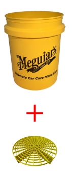 Preview: Meguiars Grit Guard Set - Wascheimer 18,9 Liter + Grit Guard Einsatz Preview: Meguiars Grit Guard Set - Wascheimer 18,9 Liter + Grit Guard Einsatz