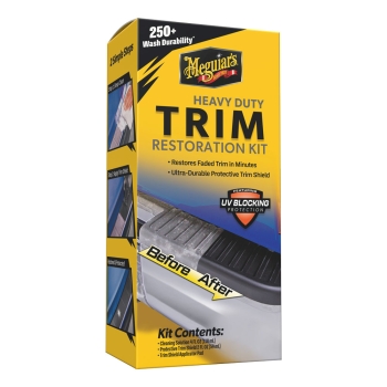 Preview: Meguiars Heavy Duty Trim Restoration Kit Verpackung