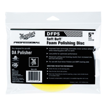 Preview: Meguiars Soft Buff Foam Polishing Disc Polierpad Polierschwamm 5