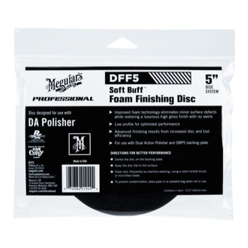 Preview: Meguiars Soft Buff Foam Finishing Disc Polierpad Polierschwamm 5