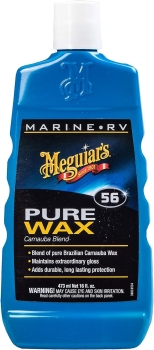 Preview: Meguiars Pure Wax Carnauba Blend Carnaubawachs Bootwachs 473ml