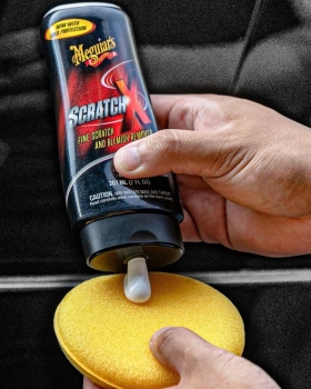 Preview: Meguiars Scratch X 2.0 Politur Kratzerentferner Anwendung