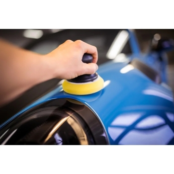 Preview: Menzerna Hand-Polier-Applikator mit Klett für Pads 95mm Anwendung