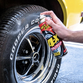 Preview: Soft99 4-X Tire Cleaner Reifenpflege Anwendung