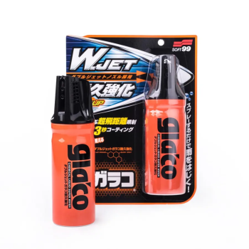 Soft99 Glaco "W" Jet Strong Sprüh-Scheibenversiegelung 180ml