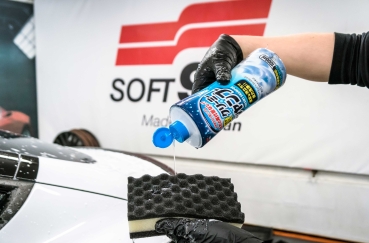 Preview: Soft99 Neutral Creamy Shampoo Autoshampoo 1 Liter Anwendung