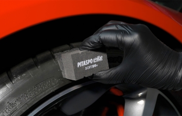 Preview: Soft99 Pitasupo Tire Sponge profilierter Reifenschwamm 2er Set