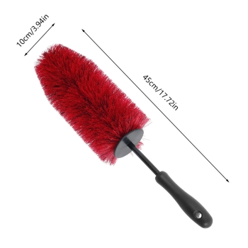 Preview: Felgenbürste Big Felgenreinigung rot 45cm mit Maßen