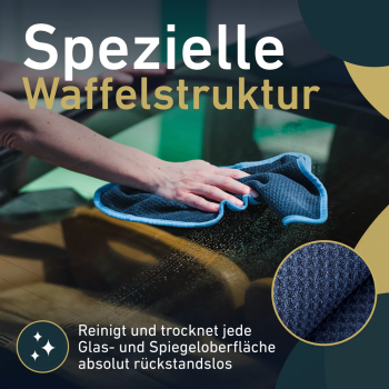 Preview: Aurum Performance - Waffeltuch Anwendung