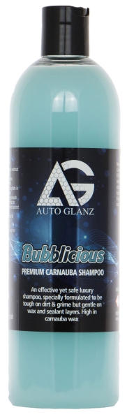 AutoGlanz Bubblicious – Premium Autoshampoo mit Carnaubawachs 500ml