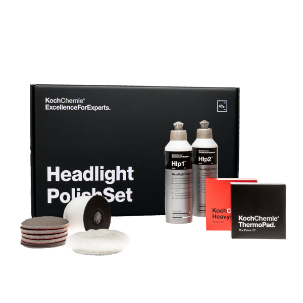 Koch Chemie Headlight Polish Set Scheinwerferpolitur Set Scheinwerfer Reparatur