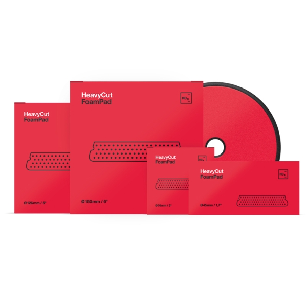 Koch Chemie Heavy Cut Foam Pad Polierpad 150x25mm
