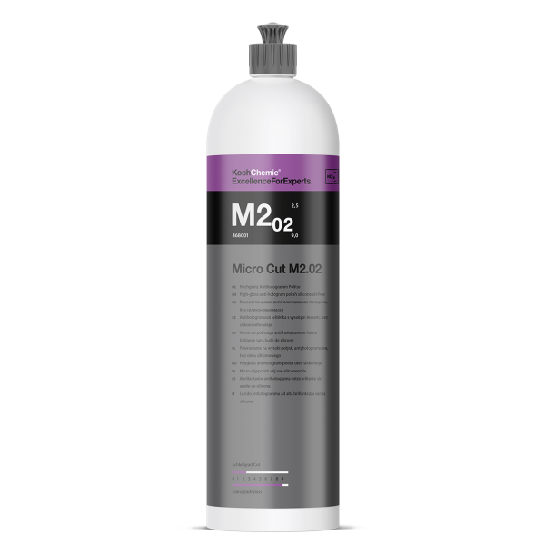Koch Chemie Micro Cut M2.02 Hochglanz Antihologramm Politur 1 Liter Koch Chemie Micro Cut M2.02 Hochglanz Antihologramm Politur 1 Liter