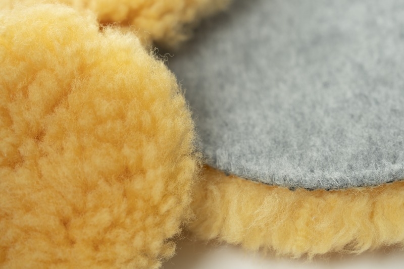 Koch Chemie Heavy Cut Twisted Wool Pads Nahaufnahme