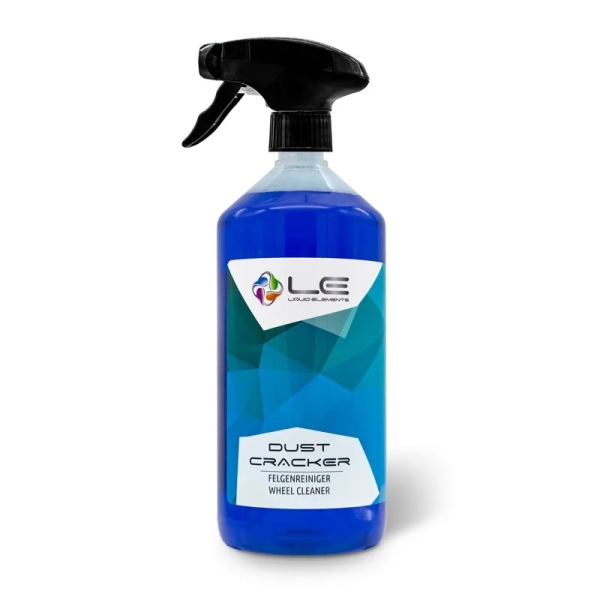 Liquid Elements Dust Cracker Felgenreiniger 1 Liter + Furby Evo XL Felgenbürste 42cm