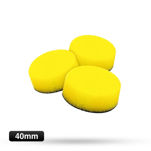 Liquid Elements Pad Boy V2 - Polierpad 40mm gelb - 3er Set