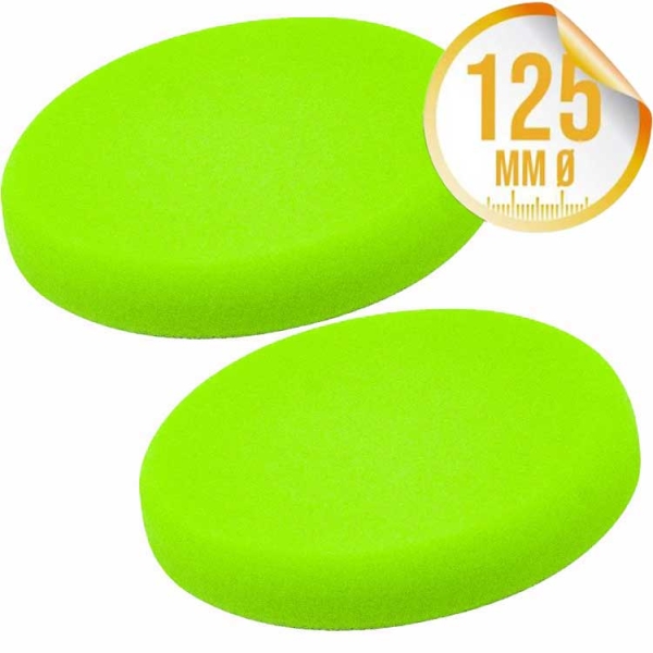 Liquid Elements Pad Man V2 Polierpad 125mm grün 2er Set