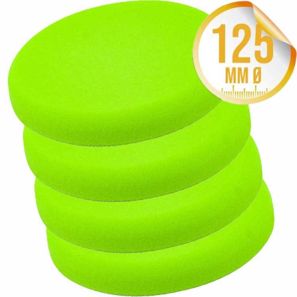 Liquid Elements Pad Man V2 Polierpad 125mm grün 4er Set
