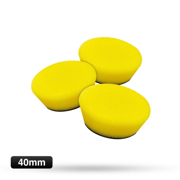 Liquid Elements Pad Boy V2 Advanced- Polierpad 40mm gelb - 3er Set