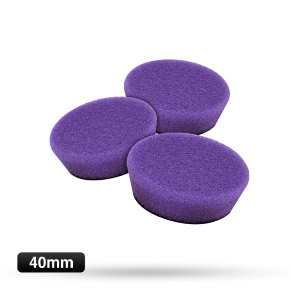 Liquid Elements Pad Boy V2 Advanced - Polierpad 40mm lila - 3er Set