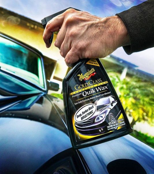 Meguiars Gold Class Carnauba Plus Quik Wax Sprühwachs 473ml