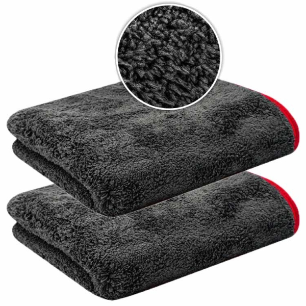 Liquid Elements Ultra Finish Mikrofaser Finish-Tuch 40x40cm 1200GSM 2er Set