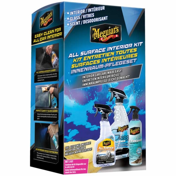Meguiars All Surface Interior Kit - Innenraum Pflegeset