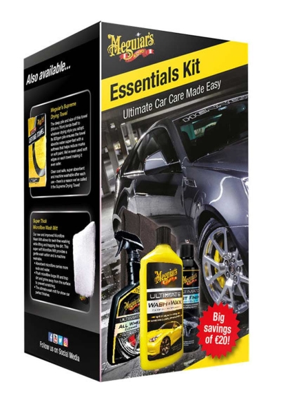 Meguiars Car Care Essentials Kit Verpackung