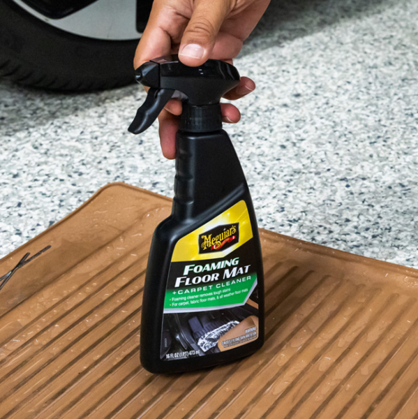 Meguiars Foaming Floor Mat & Carpet Cleaner Fußmatten- & Polsterreiniger 473ml