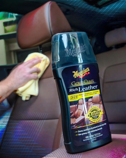 Meguiars Gold Class Rich Leather Cleaner / Conditioner Lederreinigung- und pflege 400ml Meguiars Gold Class Rich Leather Cleaner / Conditioner Lederreinigung- und pflege 400ml