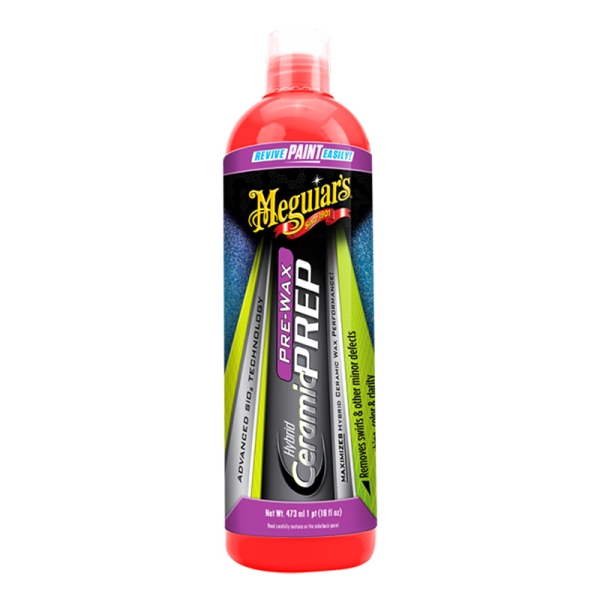 Meguiars Hybrid Ceramic Pre-Wax Prep Kratzentferner Politur 473ml